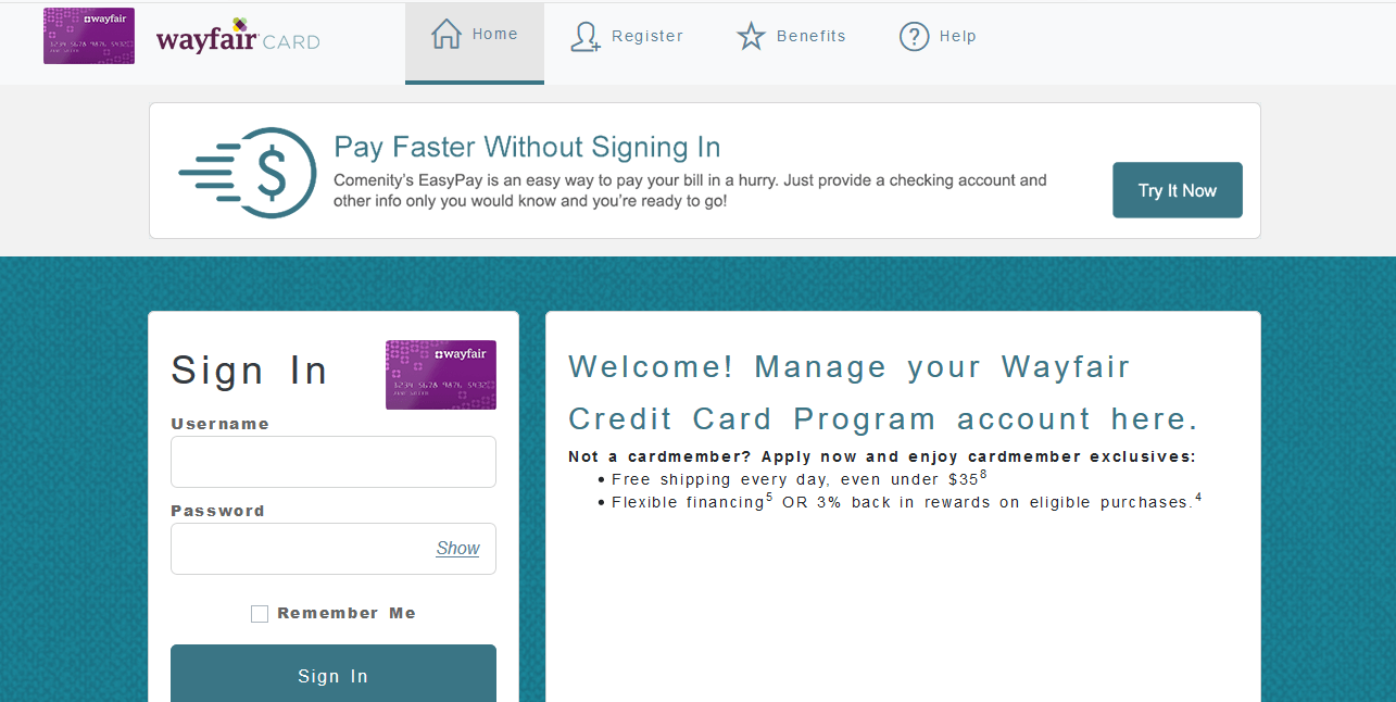 Tips For Managing Your Wayfair Comentiy Credit Card